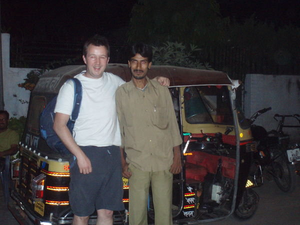 Our rickshaw driver