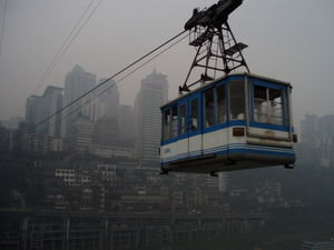 The beautiful views of Chongqing/smog