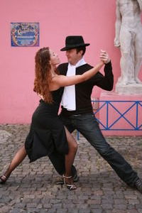 Luckily for my tango partner, it was just a pose rather than a dance 