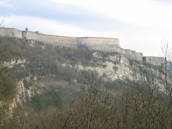 The Wall Border of the Citadel from Below
