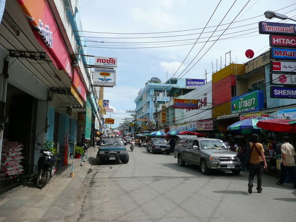 the streets of Chiang Rai