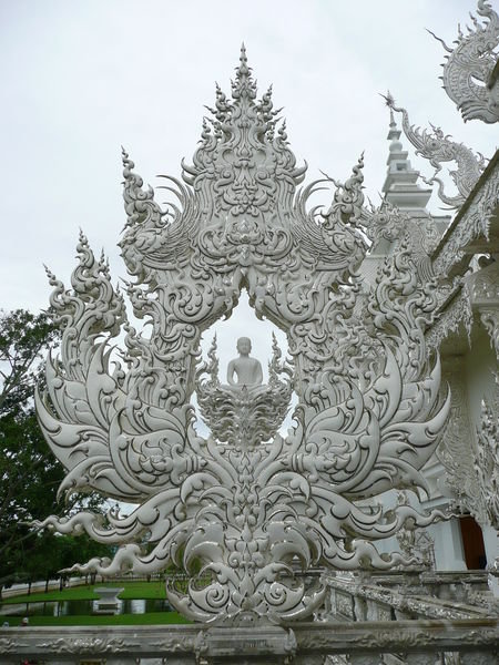 at the white temple
