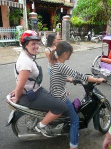 My first motorbike taxi