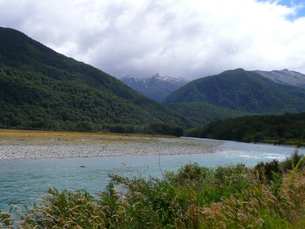 Into the Haast Pass