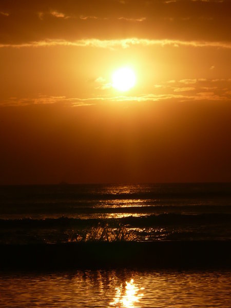 Golden Hawaiian Sunset