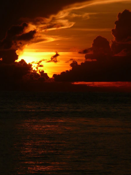 Moody Sunset Fiji