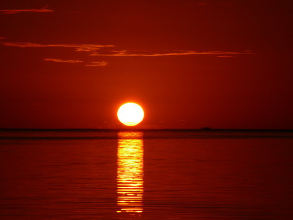 Sunset Aitutaki