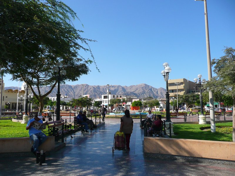 Nazca Plaza de Armas