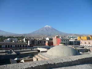 Volcano from the Cathedral Roof