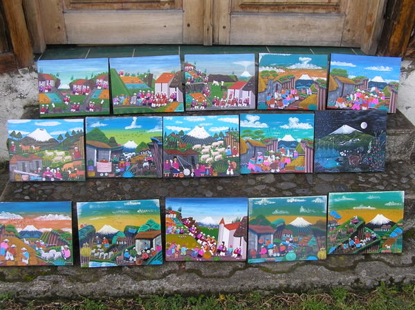 Paintings in Ecuador