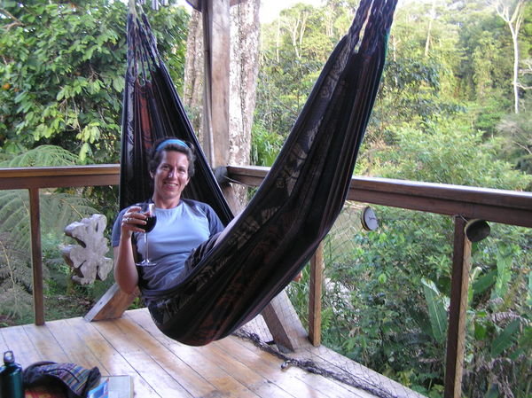 Relaxing...in the jungle lodge
