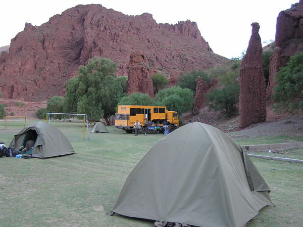 Free camp in red canyon