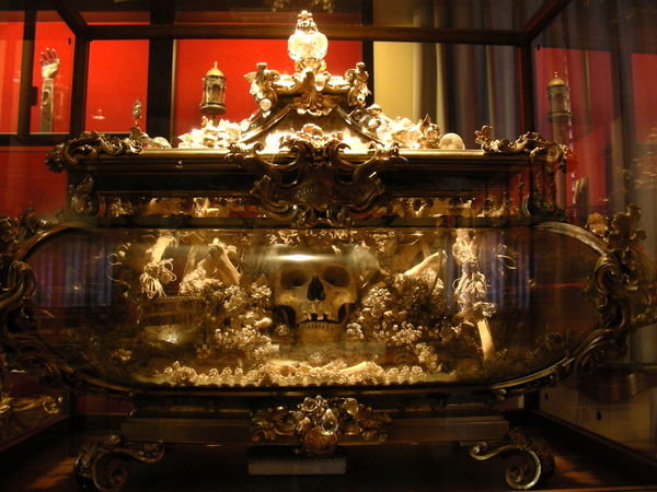 Relic, Oratory of San Bernardino, Siena