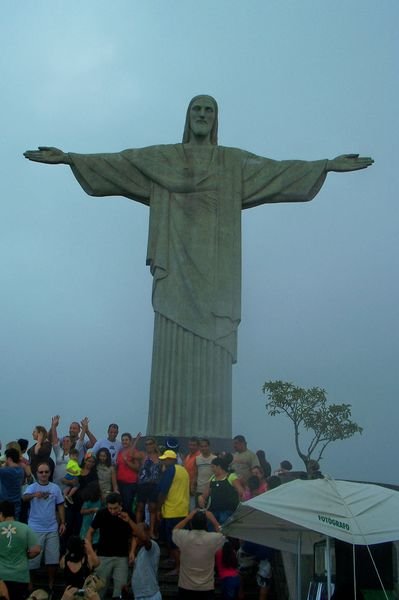 Christ the Redeemer monument on Corcovado Mt.
