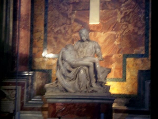 Michelangelo's Pieta in St. Peter's Basilica