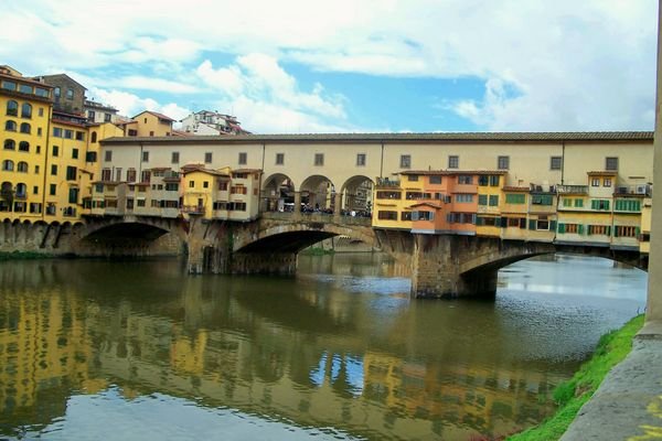 Florence:  Ponte Vecchio over the Arno River