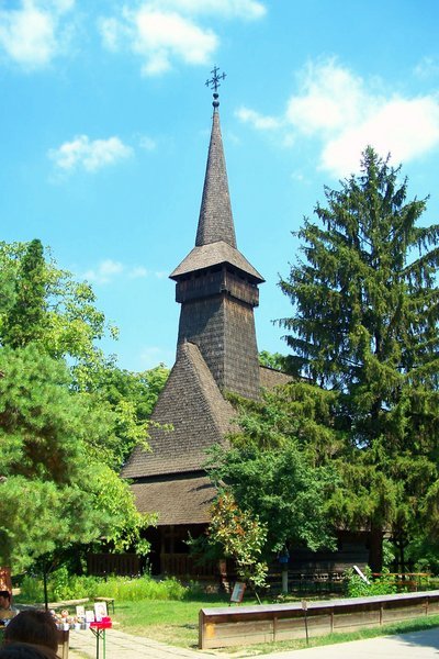 Wooden Romanian church