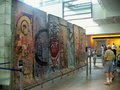 A portion of the Berlin Wall in the Newseum