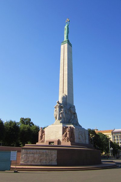Freedom Monument: Riga, Latvia