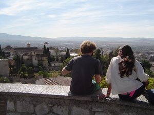 Looking over Granada