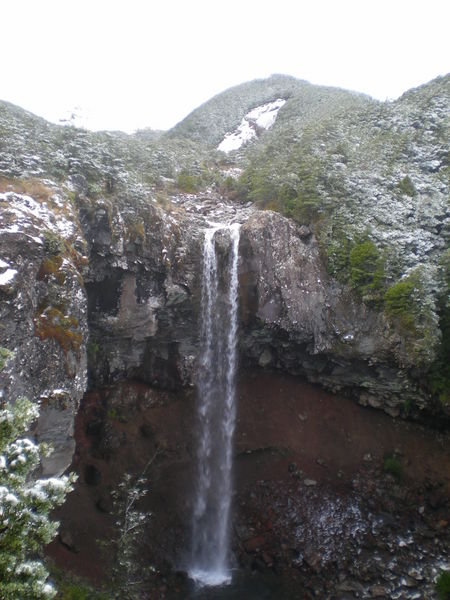 Mangawhero Falls, or The Forbidden Pool