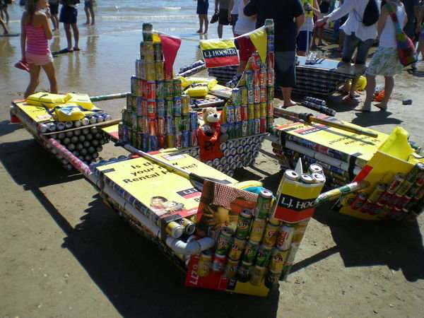 Beer can boats