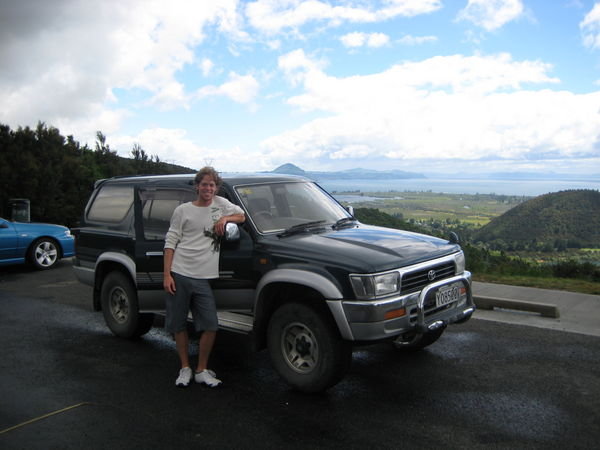 4wheel driver for free, drove around 200km up and down a volcano