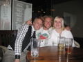 julius, me and anna, hanging out in a pub
