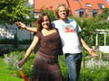 Philippa and me in Ettlingen, Germany. She worked aswell in a hospital in Ecuador and we became good friends