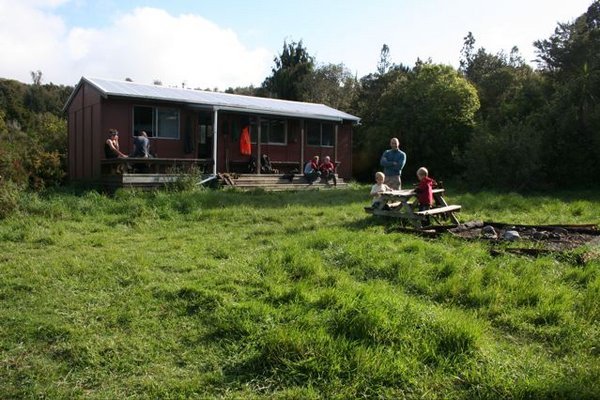 unser Dach fuer die Nacht - Daly's Clearing Hut