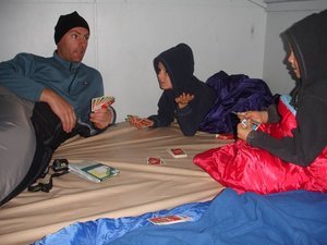 eine Runde "Uno-Poker" vor'm schlafen