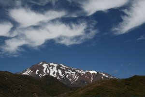 Mount Ruapehu (2797m), beim naechsten Mal...