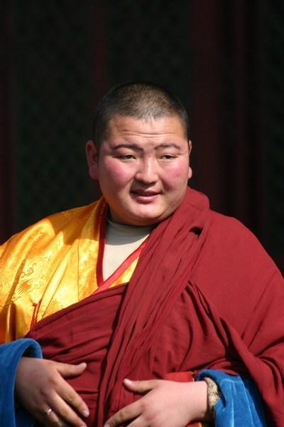 Monk in the Gandan monastery