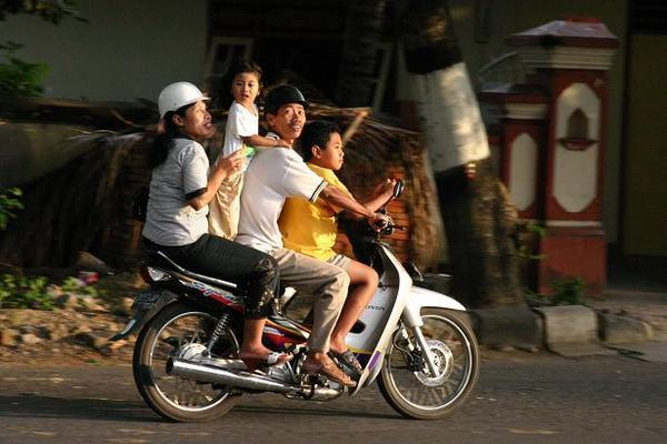 Motorbike in Mataram