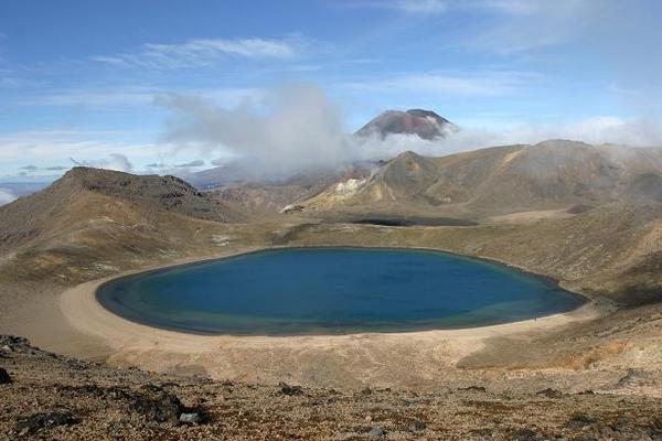 Sacred Blue Lake, Tongariro NP