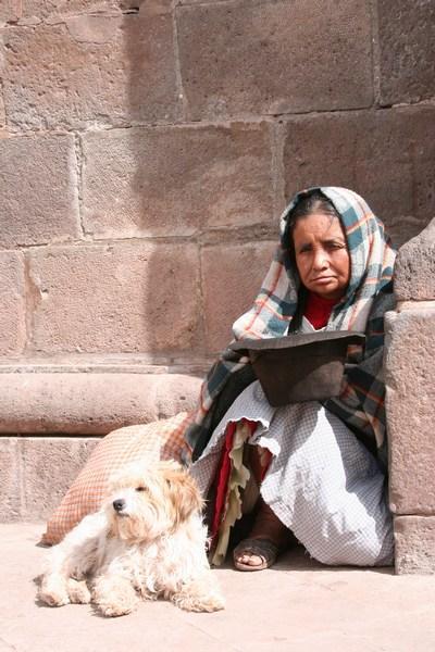 Beggar, Cusco