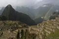 Machu Picchu and rainbow