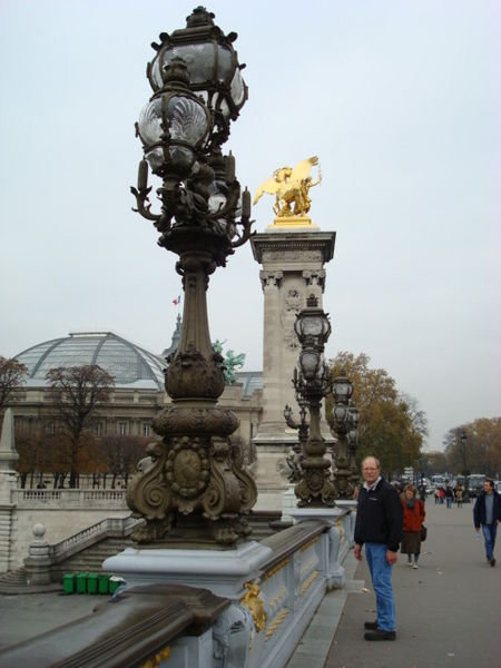 Keith on Pont Alexandre III