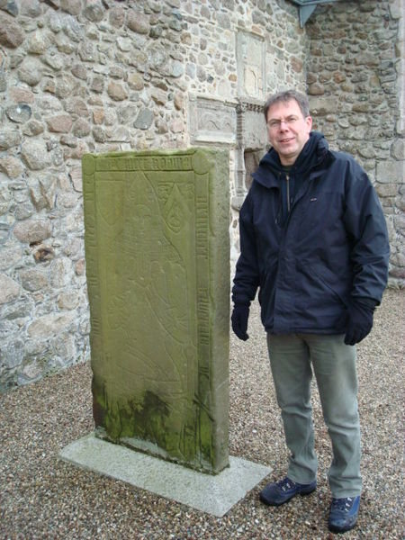 Kenny with the knight's stone