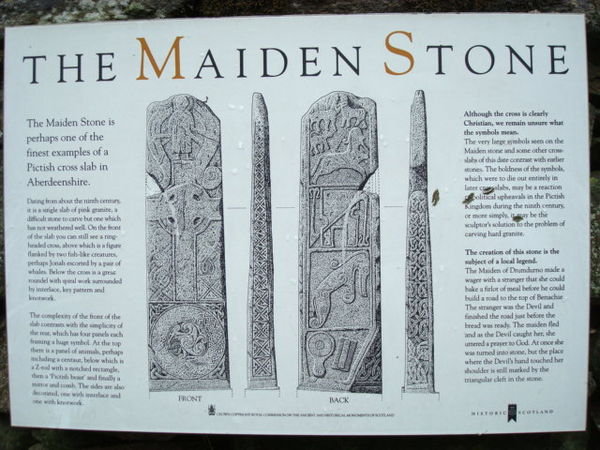 Maiden Stone was covered up for the winter