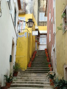 Sintra street steps