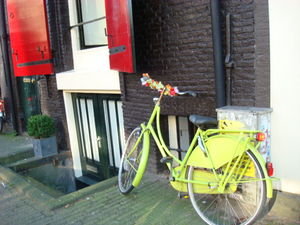 bike in chartreuse