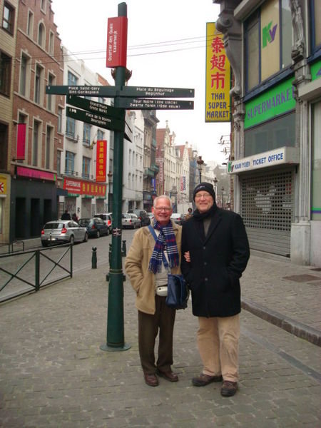 Daniel and Keith at crossroads of trade