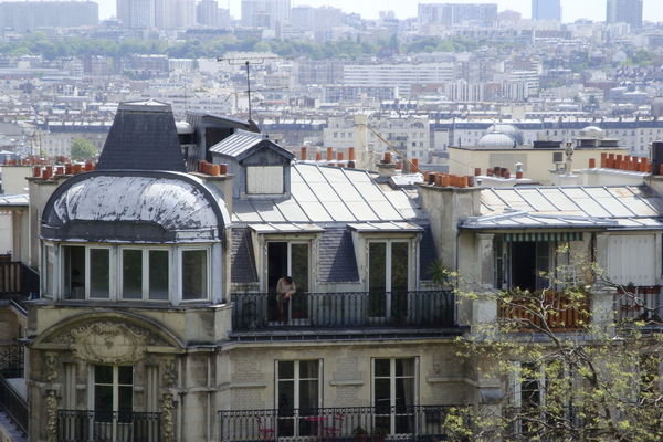 roof tops of north Paris
