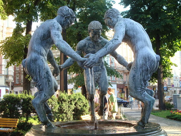 fountain in Gliwice