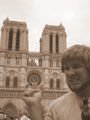 in front of Notre-Dame