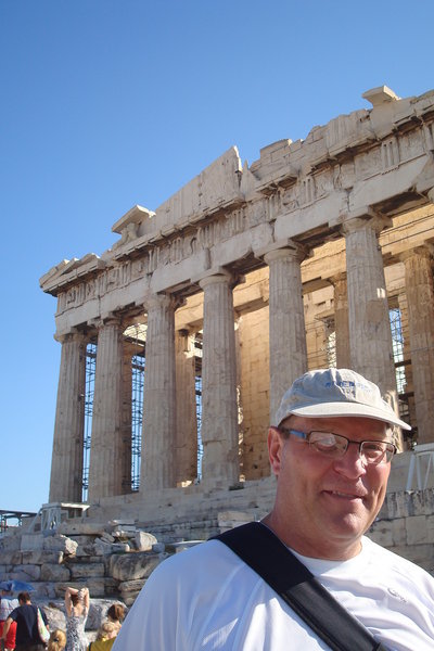 at the Parthenon 