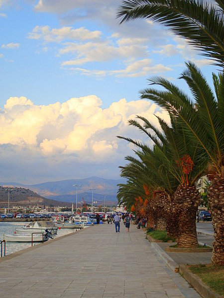 water front of Nafplio