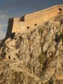 zig-zaggy climb to the fortress Palamidi
