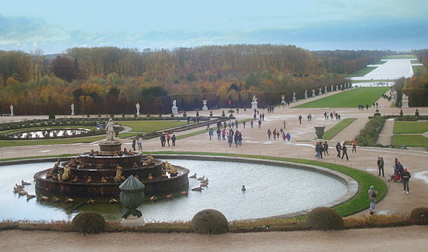 backyard of Versailles